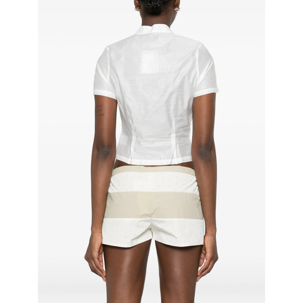 [Paloma Wool] Shirts Short Sleeve SS26 WV1907 GASPAR WHITE