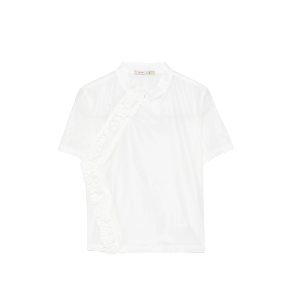 [Paloma Wool] Shirts Short Sleeve SS26 WV1907 GASPAR WHITE
