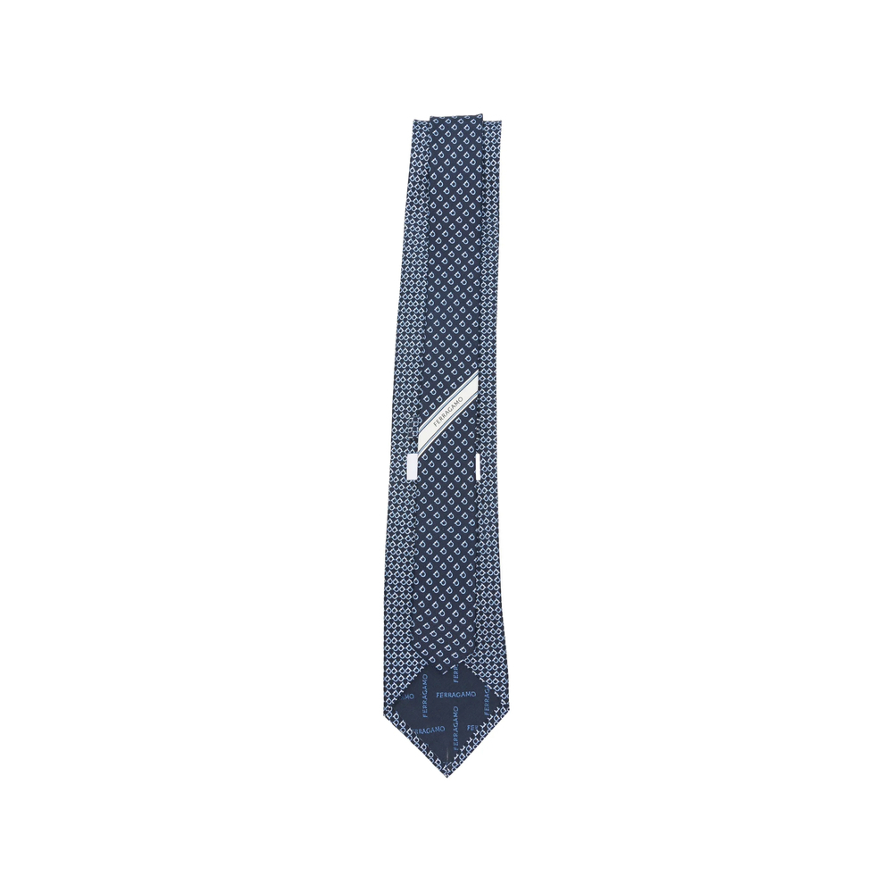 [Ferragamo] Tie FW26 351455 0794726 NAVY