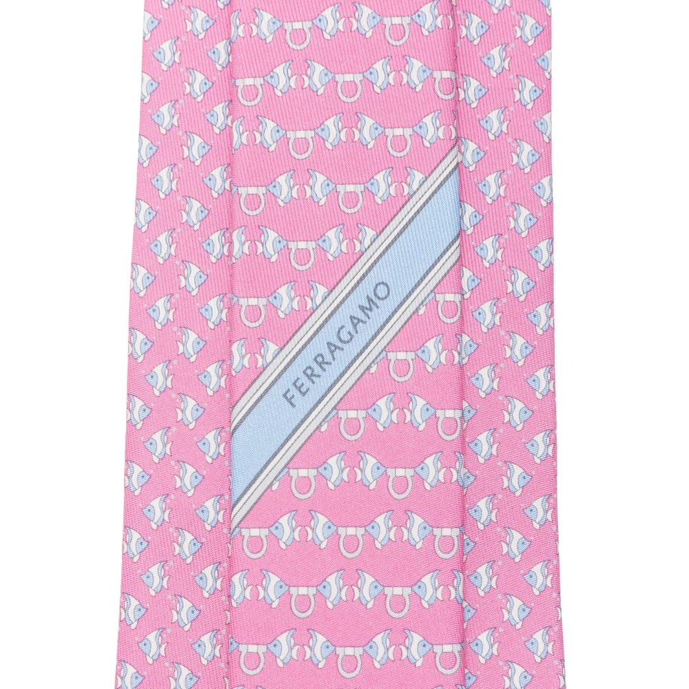[Ferragamo] Tie FW26 351442 0794556 ROSA