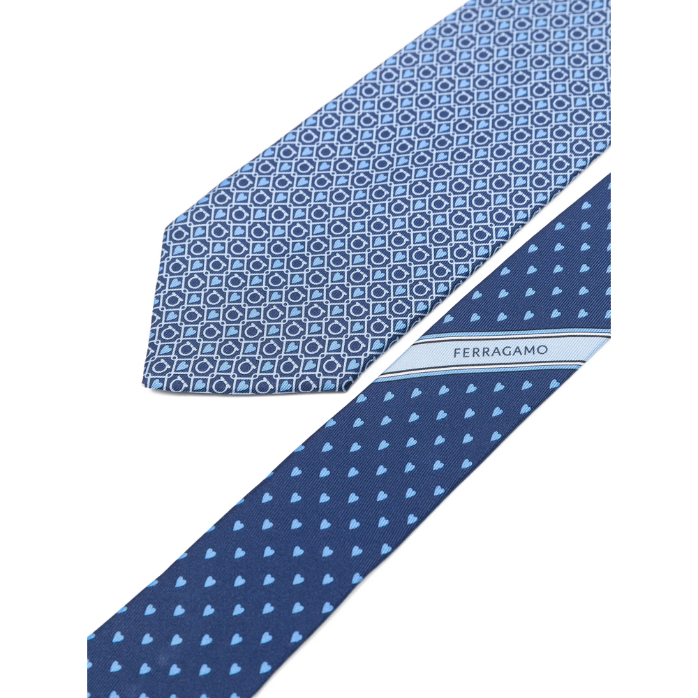 [Ferragamo] Tie FW26 351457 0794746 BLUMA