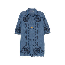 [Zimmermann] Short sleeve dress FW26 8359DSS261  BLUE