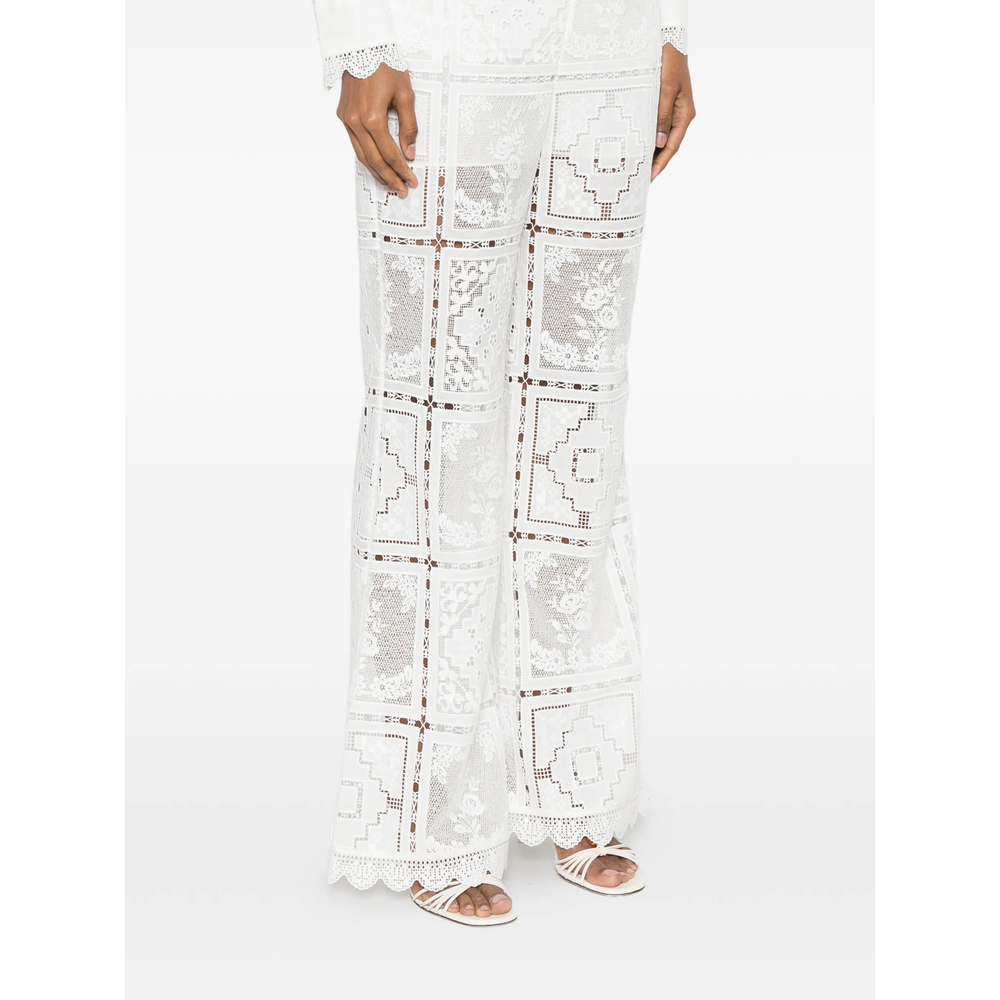[Zimmermann] Trousers FW26 8518PSS261  IVORY