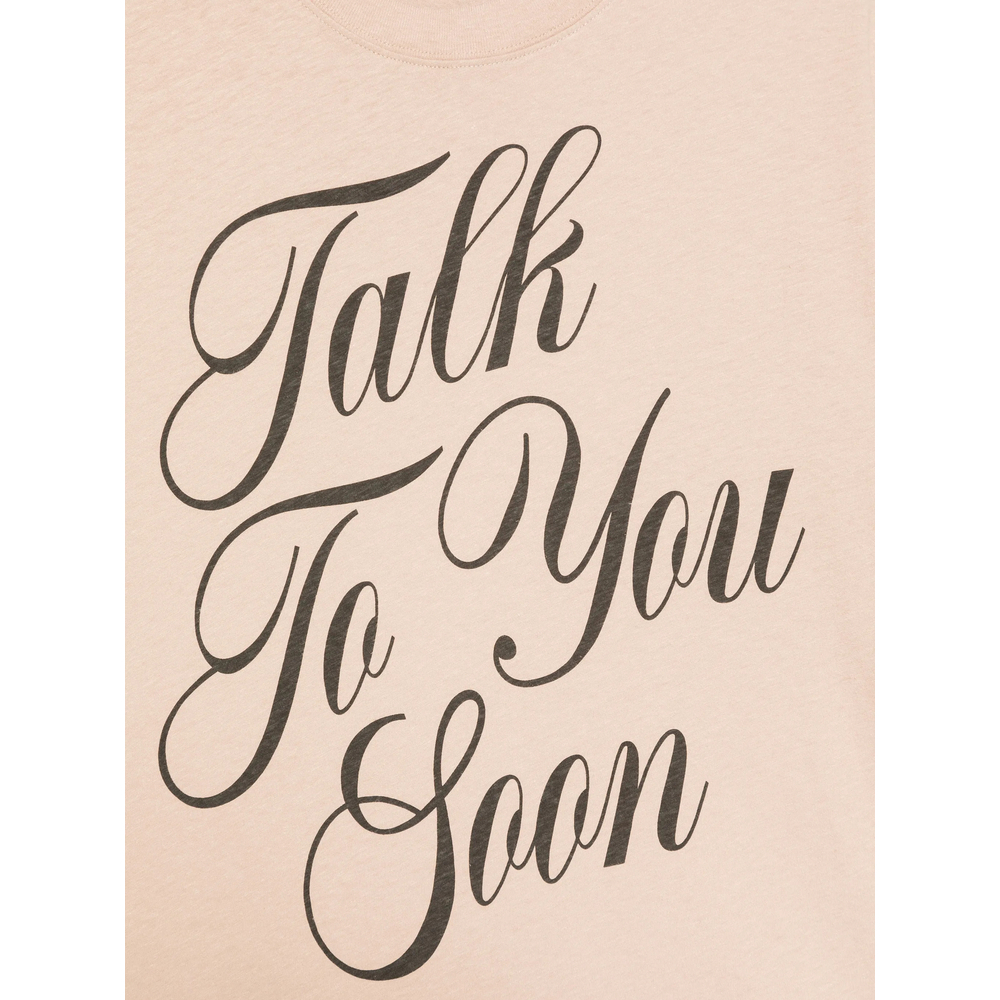 [Acne Studios] T-shirts Short Sleeve FW26 CL0465  BEIGE