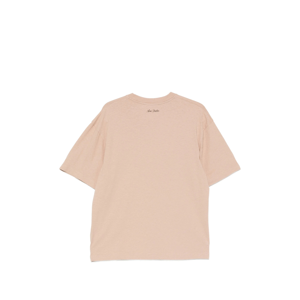 [Acne Studios] T-shirts Short Sleeve FW26 CL0465  BEIGE