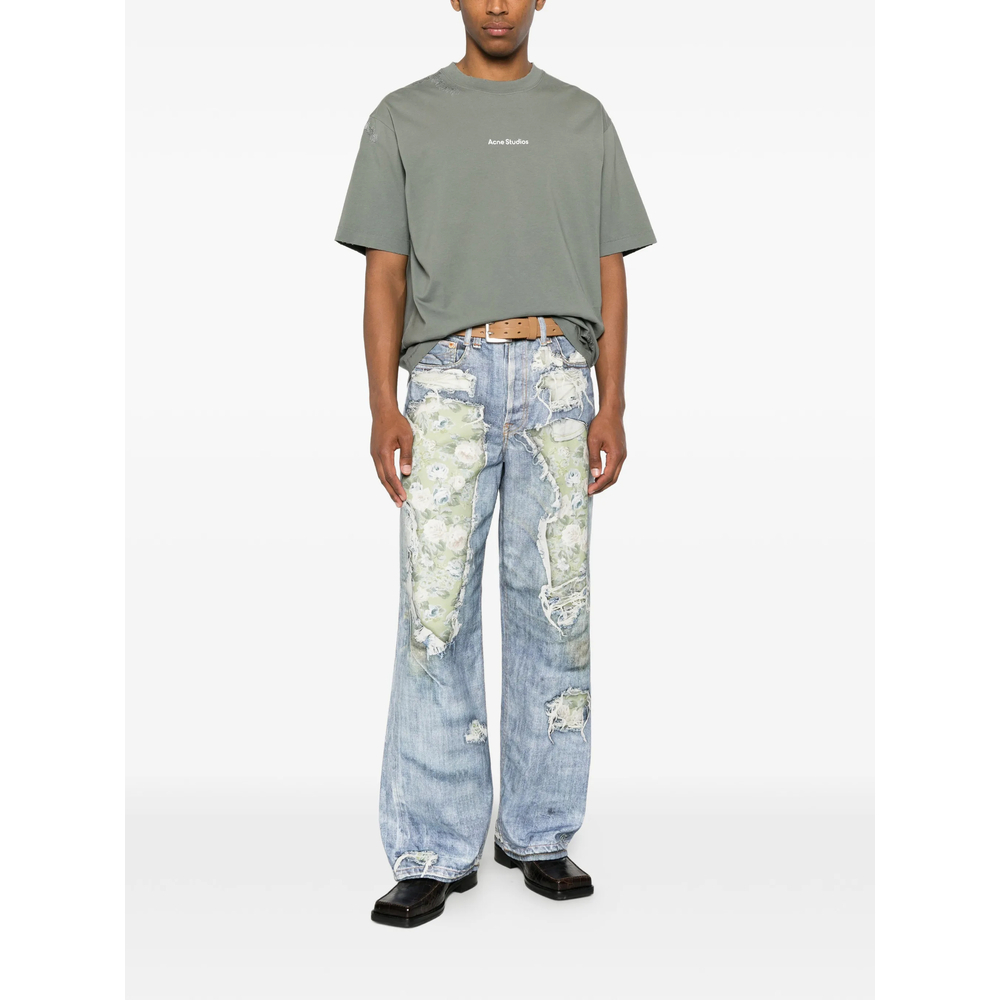 [Acne Studios] T-shirts Short Sleeve FW26 CL0446  SLGRE