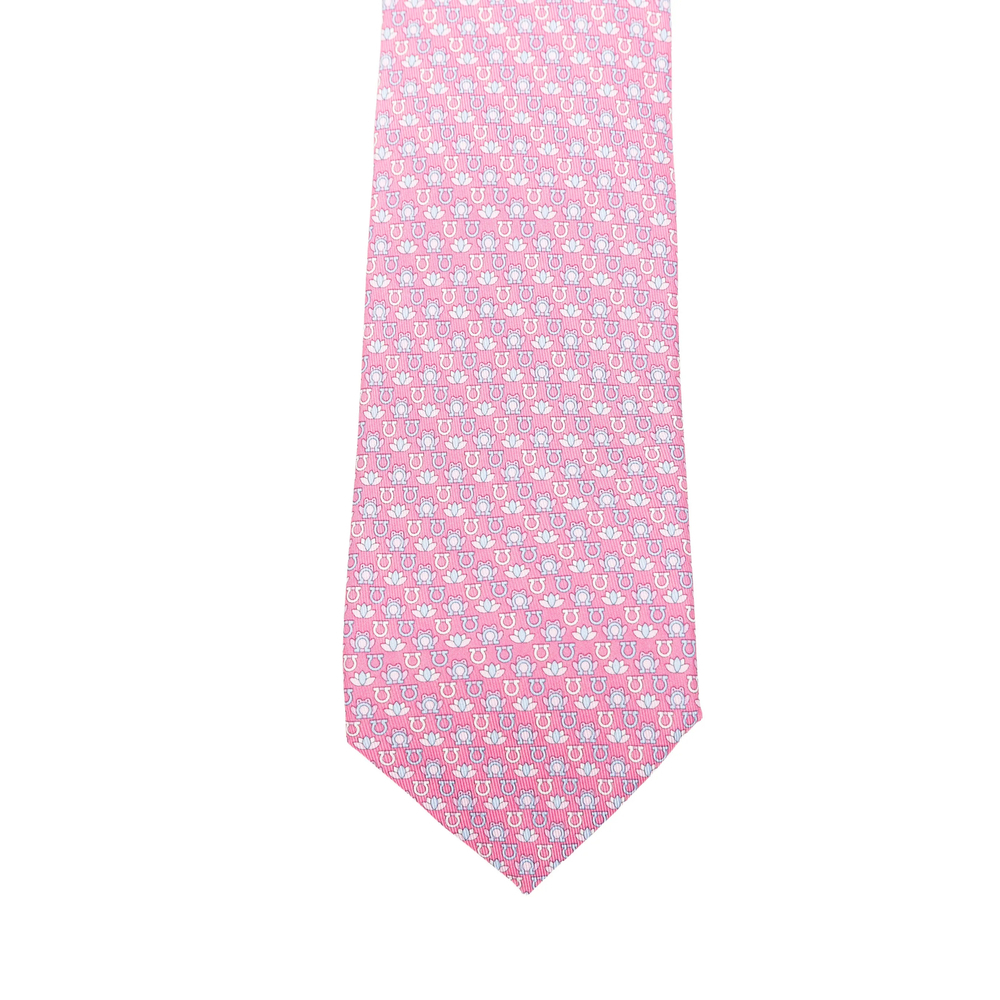 [Ferragamo] Tie FW26 351459 0794946 ROSA