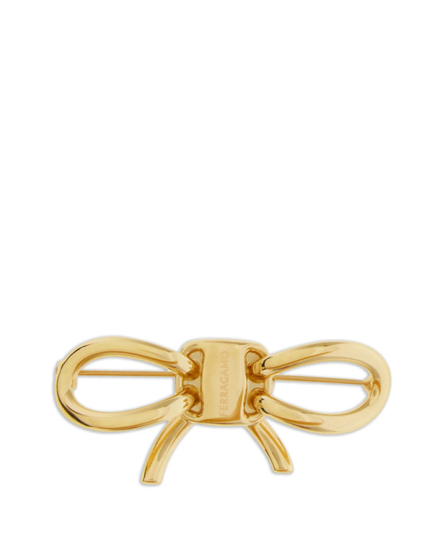 [Ferragamo] Brooch FW26 760980 0795019 ORO