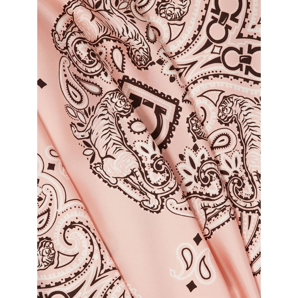 [Ferragamo] Scarf FW26 310248 0795300 ROSA