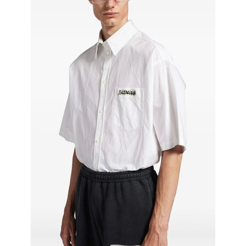 [Balenciaga] Shirts Short Sleeve SS26 857810 TRM28 9000