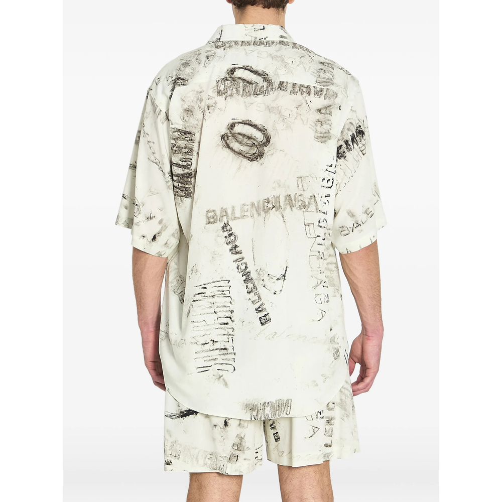 [Balenciaga] Shirts Short Sleeve SS26 852334 TTL78 1240