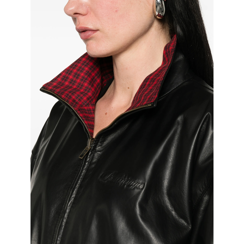 [Balenciaga] Leather Jacket SS26 856381 TRS25 1000