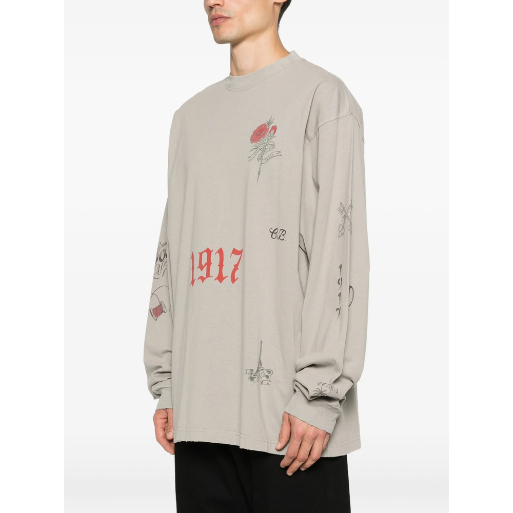[Balenciaga] T-shirts Long Sleeve SS26 744449 TYVJ2 2967