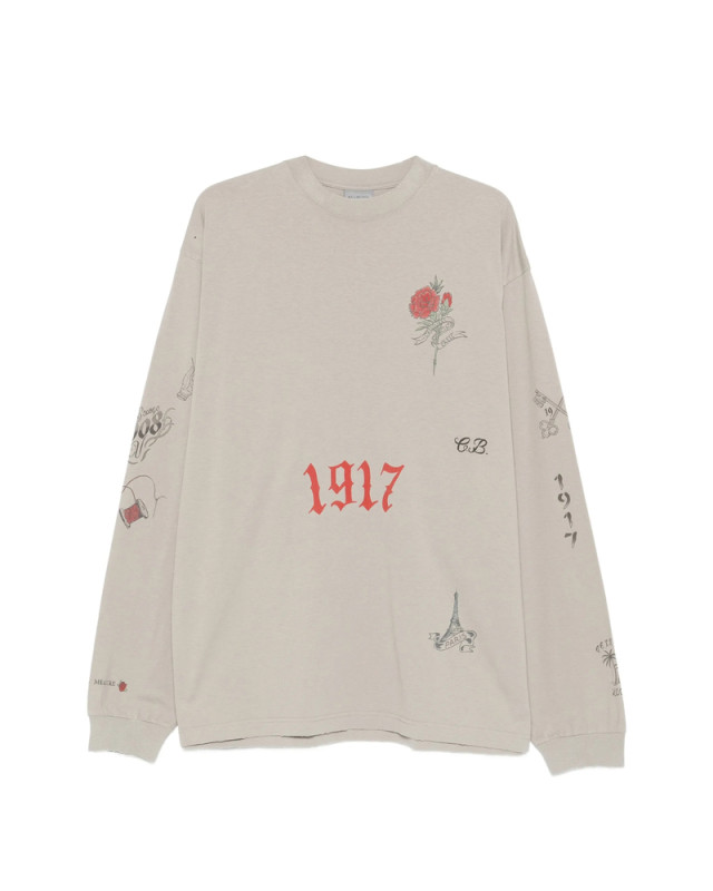 [Balenciaga] T-shirts Long Sleeve SS26 744449 TYVJ2 2967