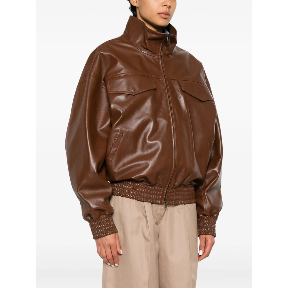 [Balenciaga] Leather Jacket SS26 872004 TUS11 2135