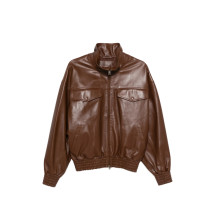 [Balenciaga] Leather Jacket SS26 872004 TUS11 2135