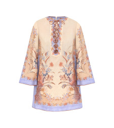[Zimmermann] Long sleeve dress FW26 8076DSS262  BISCU