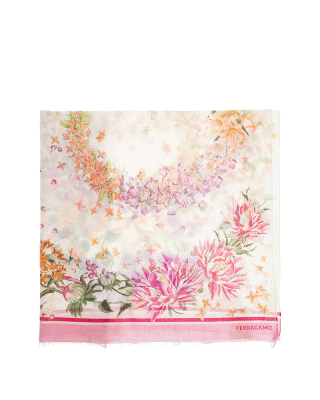 [Ferragamo] Scarf FW26 321291 0795237 ROSA