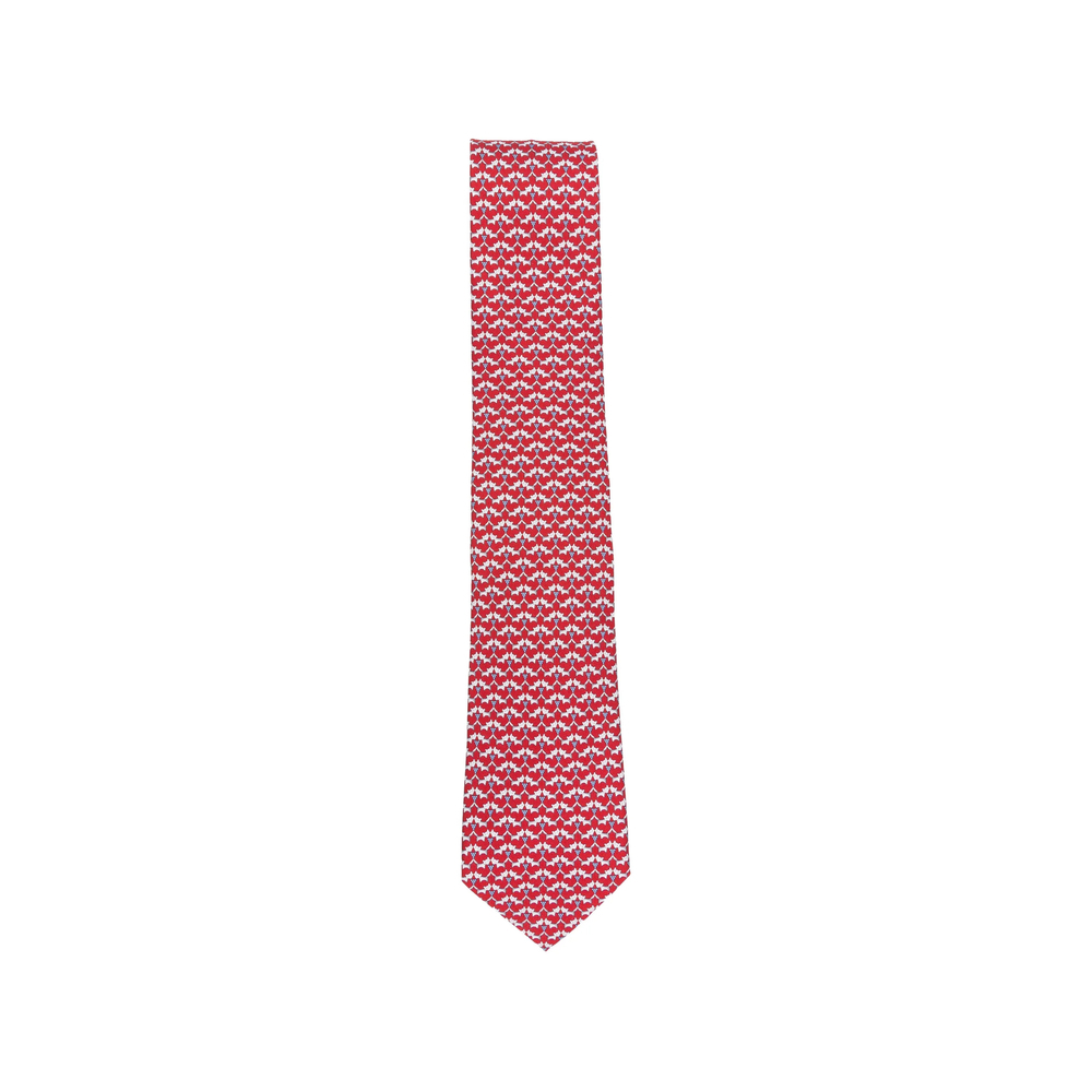 [Ferragamo] Tie FW26 351389 0789830 ROSSO
