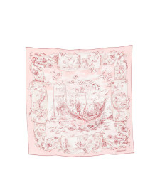 [Ferragamo] Scarf FW26 310244 0795589 ROSA