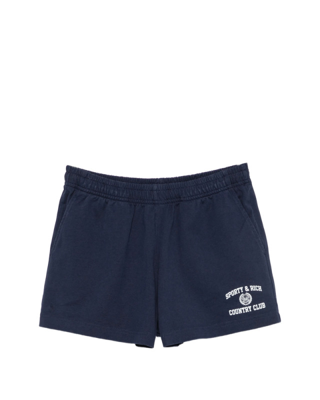 [SPORTY & RICH] Shorts FW26 SH03776218BL  DNAVY