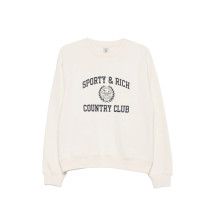 [SPORTY & RICH] Sweatshirt FW26 ST09876218WH  ECRU
