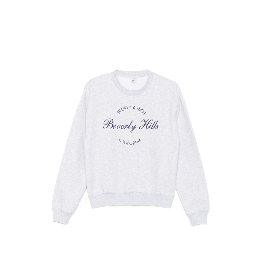 [SPORTY & RICH] Sweatshirt FW26 ST09876257GY  HGREY