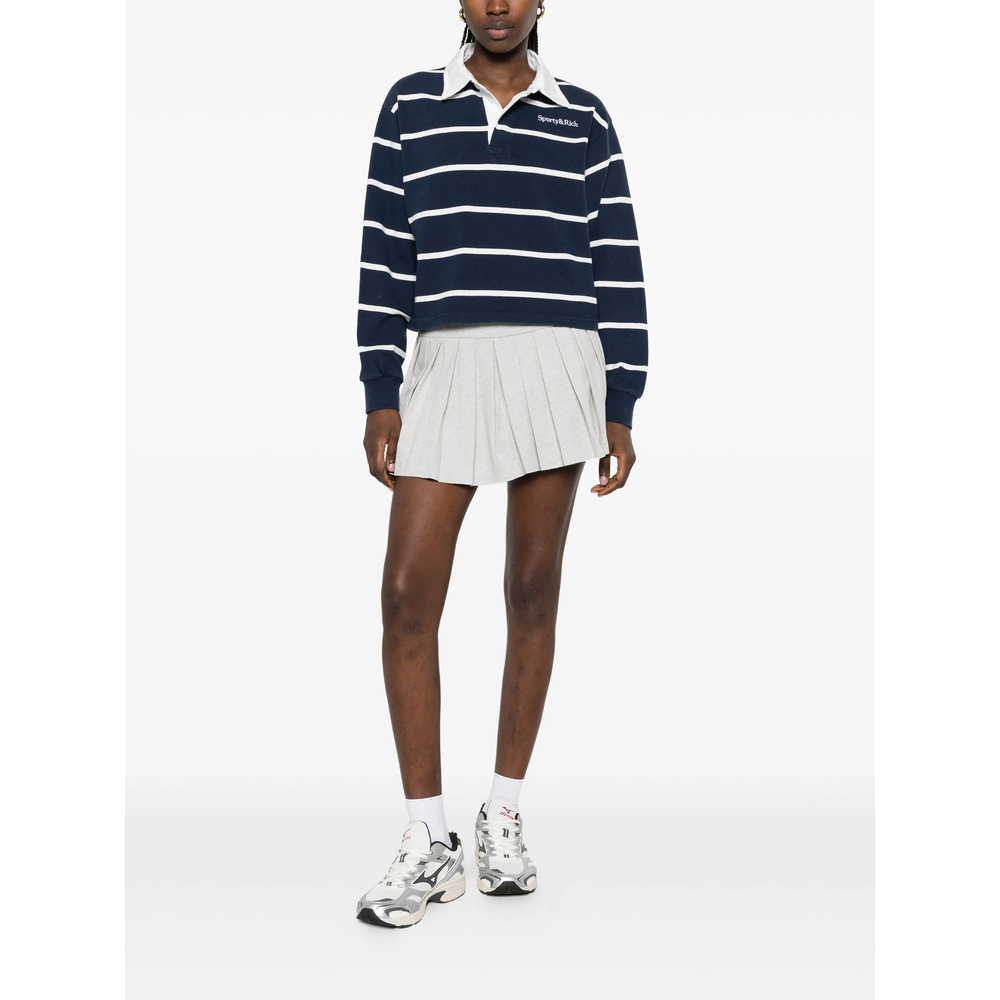 [SPORTY & RICH] T-shirts Long Sleeve FW26 TO00876300BL  DNAWH