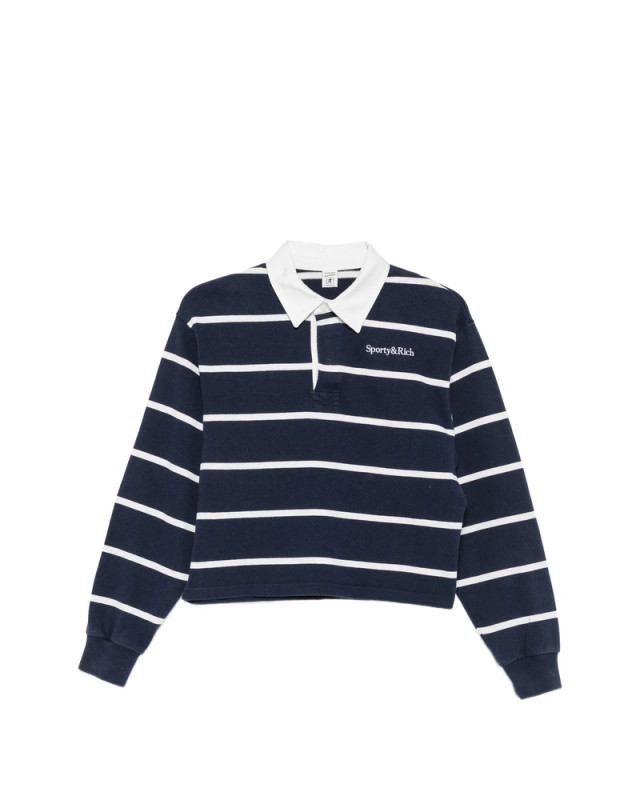 [SPORTY & RICH] T-shirts Long Sleeve FW26 TO00876300BL  DNAWH