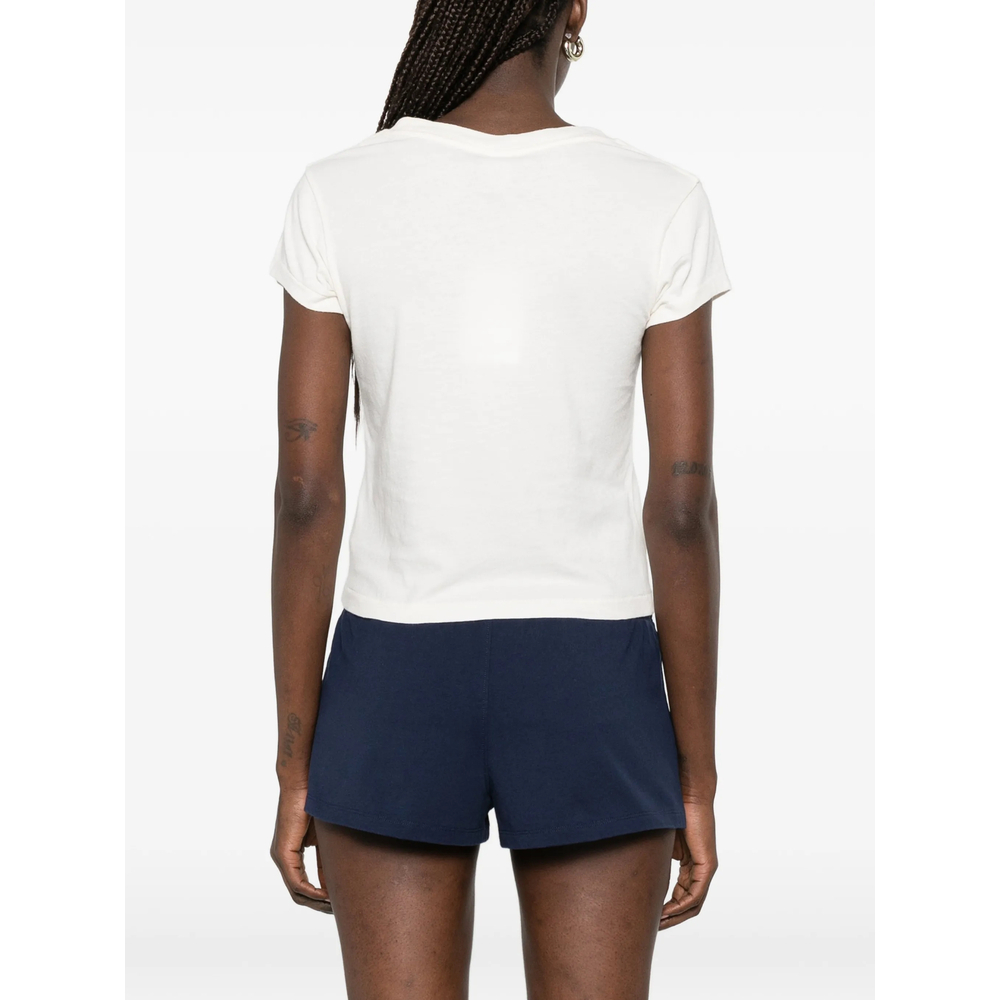 [SPORTY & RICH] T-shirts Short Sleeve FW26 TO11176218WH  ECRU
