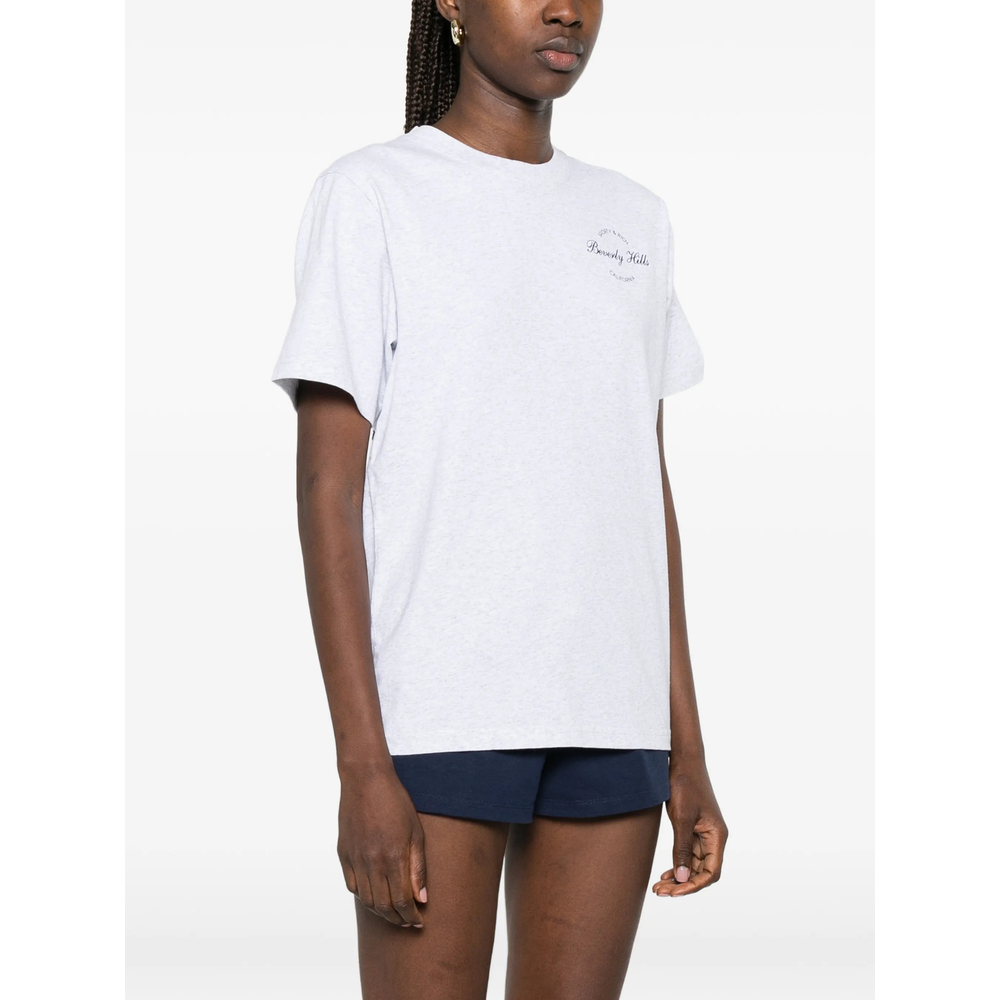 [SPORTY & RICH] T-shirts Short Sleeve FW26 TO11976257GY  HGREY