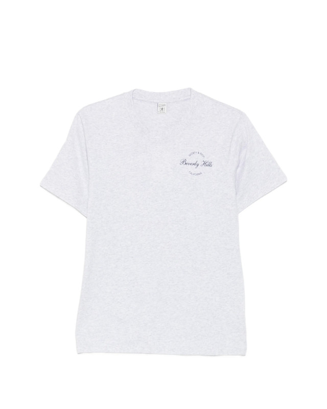 [SPORTY & RICH] T-shirts Short Sleeve FW26 TO11976257GY  HGREY