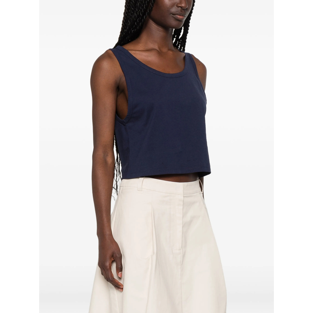 [SPORTY & RICH] Tank top FW26 TO12176326BL  DNAVY