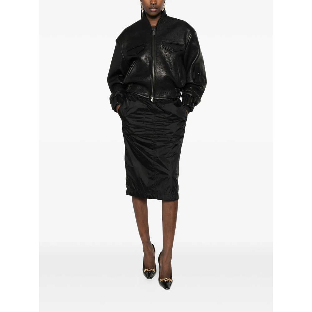 [Saint Laurent] Midi skirt SS26 870894 Y8J40 1000