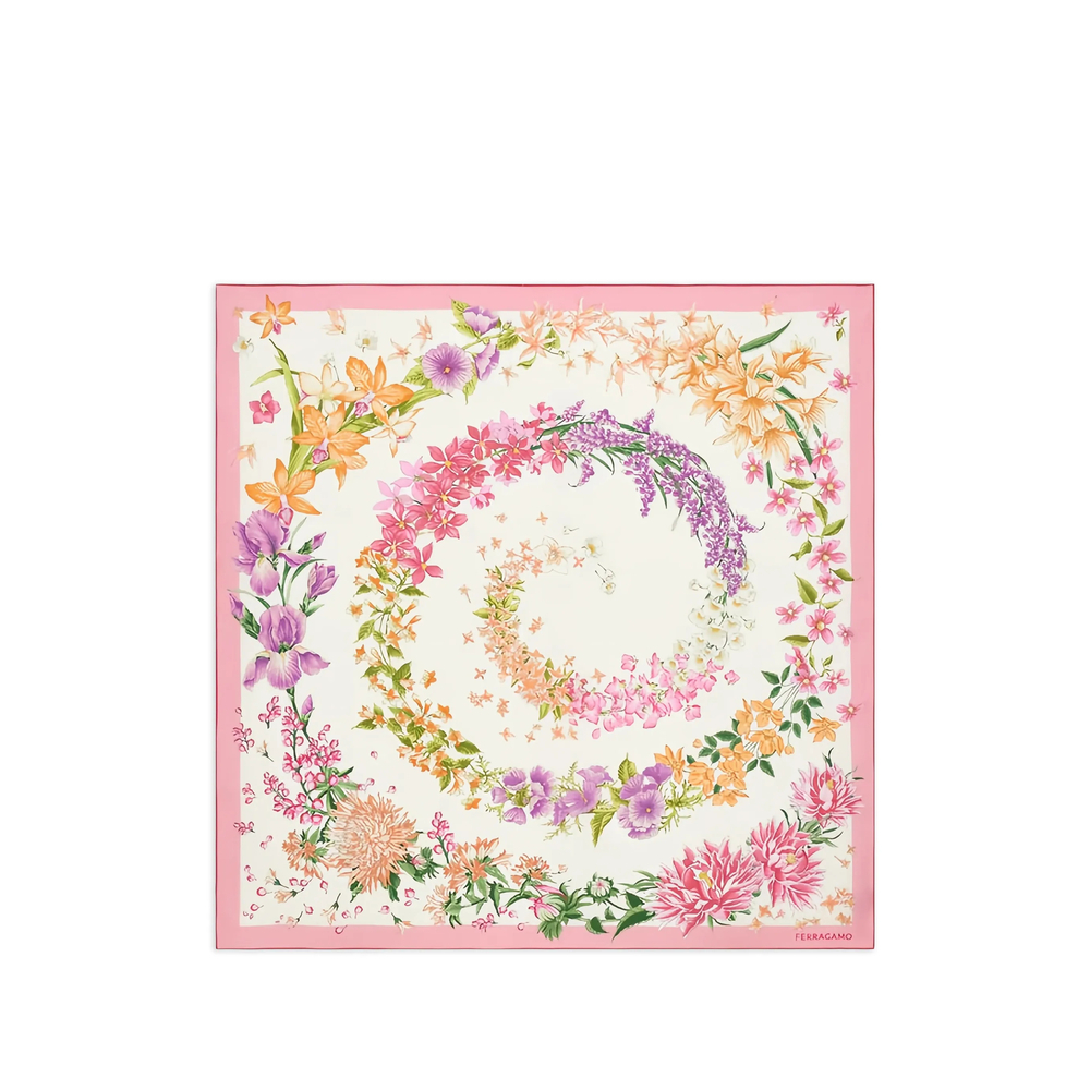 [Ferragamo] Scarf FW26 310246 0795191 ROSA