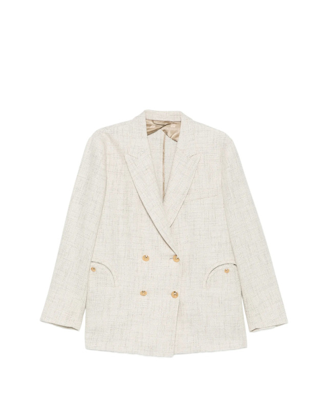 [Blaze Milano] Tweed jacket SS26 BZCHB01 S CRA  WN01
