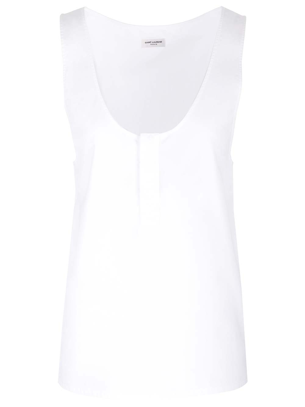 [Saint Laurent] T-shirts Sleeveless SS24 790074/Y227W9000