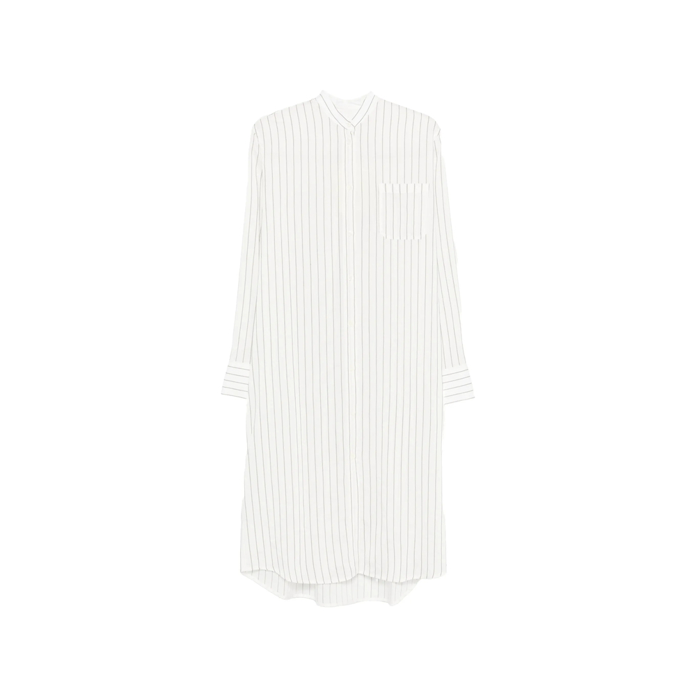 [TOTEME] Long sleeve dress SS26 253-WRT0579 FB0439-303 WHOYS