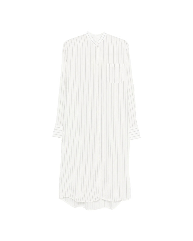 [TOTEME] Long sleeve dress SS26 253-WRT0579 FB0439-303 WHOYS