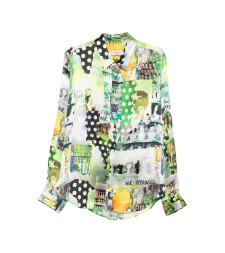 [Martine Rose] Shirts Long Sleeve SS26 401WF09422  GRN