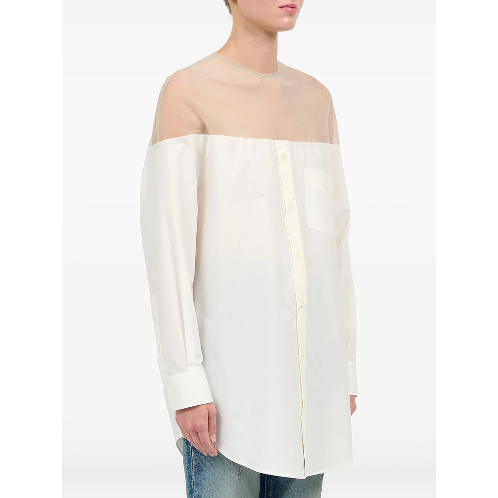 [MM6 Maison Margiela] Shirts Long Sleeve SS26 M35256 S62NH0053 101