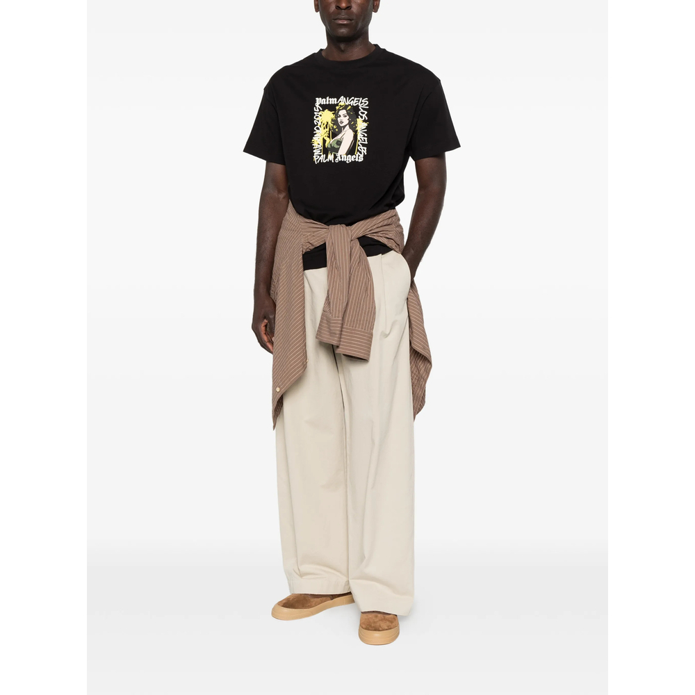 [Palm Angels] T-shirts Short Sleeve SS26 PMAA109S26 JER00F 1084