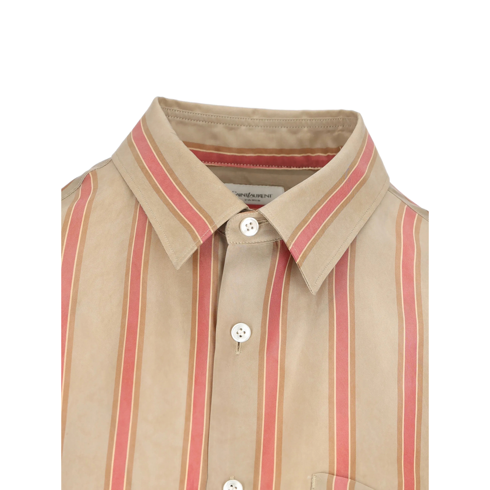 [Saint Laurent] Shirts Short Sleeve SS26 859781 Y2N33 9774
