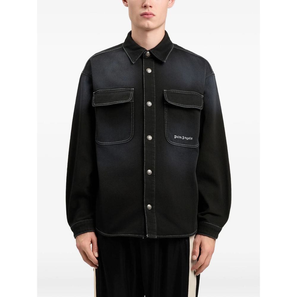 [Palm Angels] Shirts Long Sleeve SS26 PMYD024S26 DEN001 1003