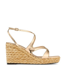 [Jimmy Choo] Wedges FW26 AYLA 85 CUH GOLD