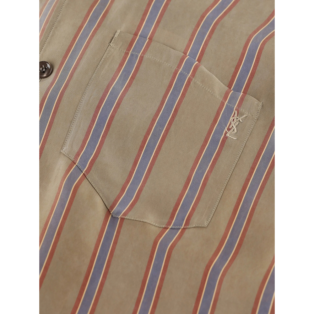 [Saint Laurent] Shirts Short Sleeve SS26 859775 Y2N33 2849