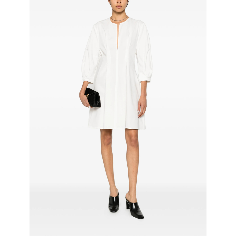 [TOTEME] Shirts Long Sleeve SS26 262-WRD0336 FB0490-047 WHITE
