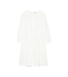 [TOTEME] Shirts Long Sleeve SS26 262-WRD0336 FB0490-047 WHITE
