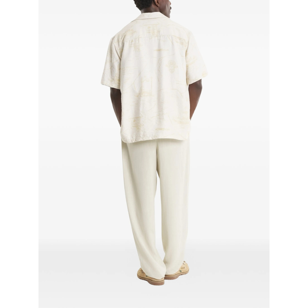 [MAISON KITSUNE] Shirts Short Sleeve SS26 QM00404WW9103  BEIST