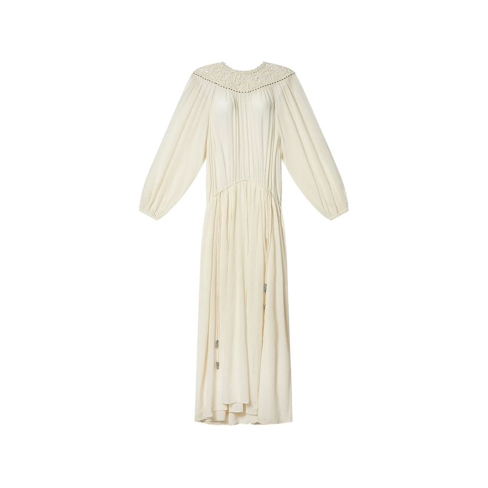 [Isabel Marant] Long sleeve dress SS26 D2J14I RO1114FA 23EC